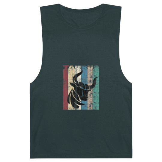 Discover Taurus Vintage Taurus Gift Idea Retro Distressed Barnard Tanks