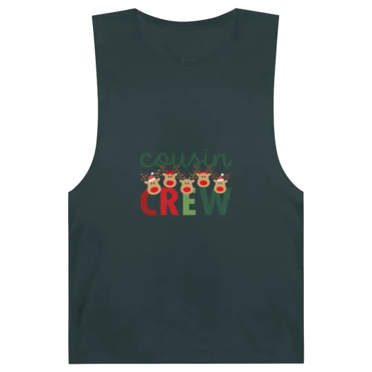 Discover Cousin deer crew Barnard Tanks, Cousin Crew Christmas Barnard Tanks