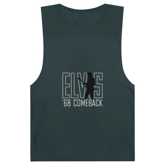 Discover Elvis Presley  68 Comeback Red Sign Barnard Tanks