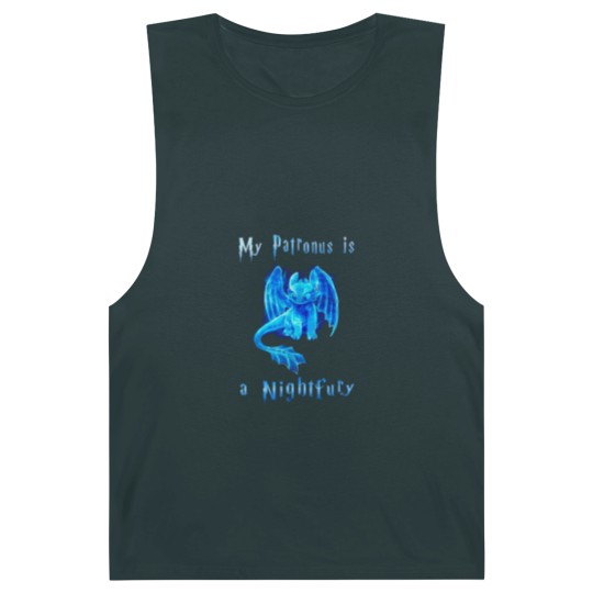 Discover Toothless Barnard Tanks, My Patronus Is A Night Fury Barnard Tanks, Gift For Fan