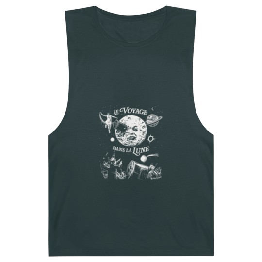 Discover A Trip To The Moon Le Voyage Dans La Lune 1902 Silent Film Unisex Classic Barnard Tanks