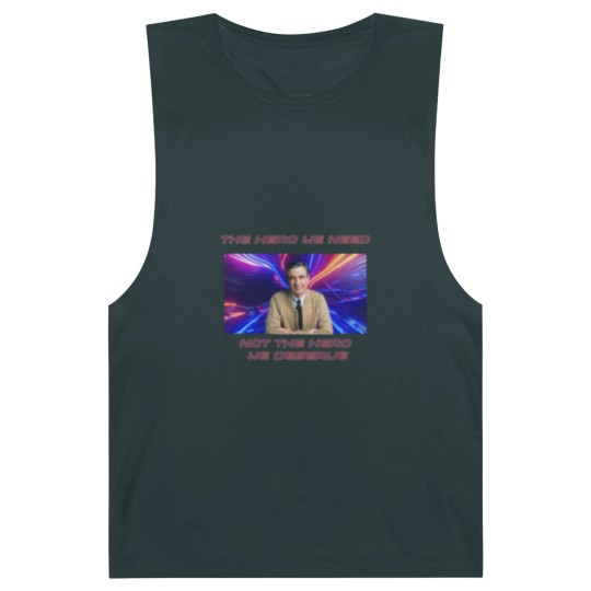 Discover Mr. Rogers Short-Sleeve Unisex Barnard Tanks