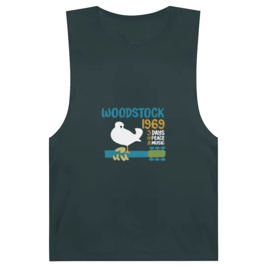Discover woodstock 50th anniversary 1969 2020,Woodstock Barnard Tanks,Woodstock 1969 ,Peace Love Bird - Woodstock - Barnard Tanks