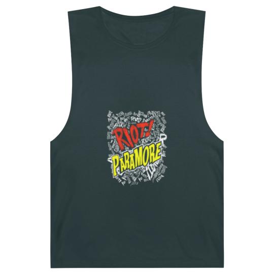 Discover Riot Paramore Barnard Tanks, Rock Band Barnard Tanks, Paramore 90s Barnard Tanks