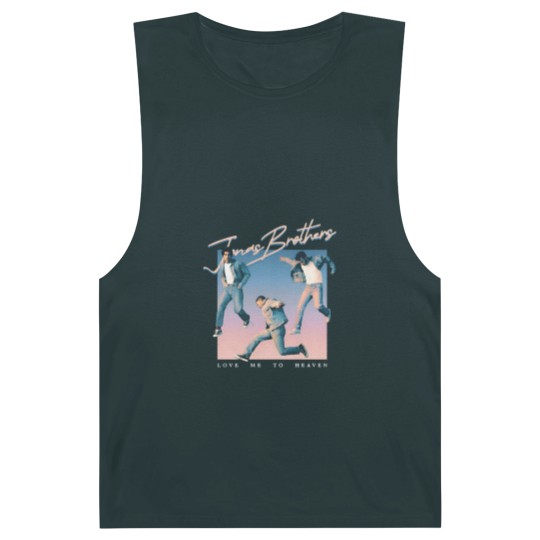 Discover Jonas Brothers Love Me To Heaven Single Cover Retro Barnard Tanks
