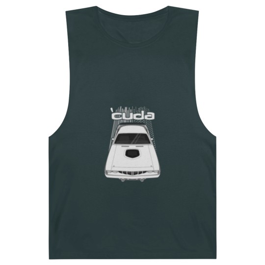 Discover Plymouth Barracuda 1971 - White Barnard Tanks
