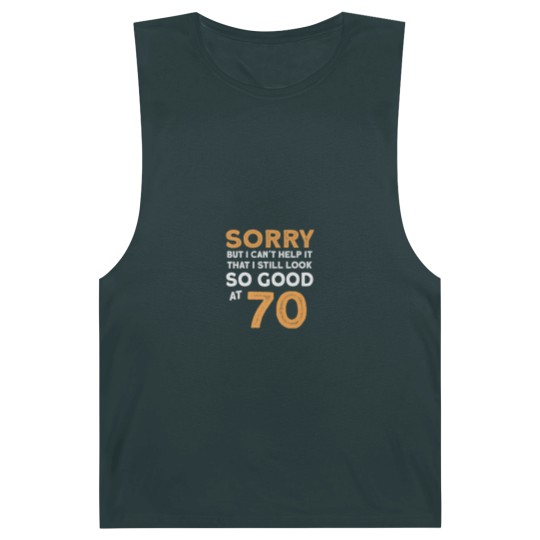 Discover Funny Birthday 70 Years Old Barnard Tanks