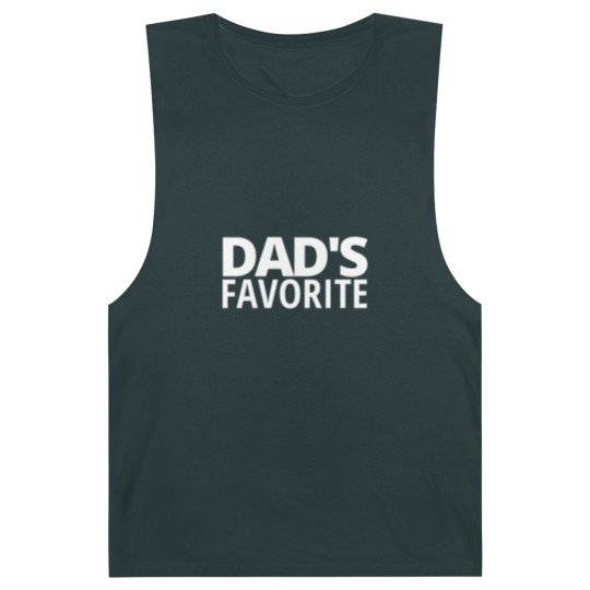 Discover DAD'S FAVORITE (in white letters) Barnard Tanks