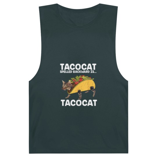 Discover Funny Taco Cat Vintage Barnard Tanks