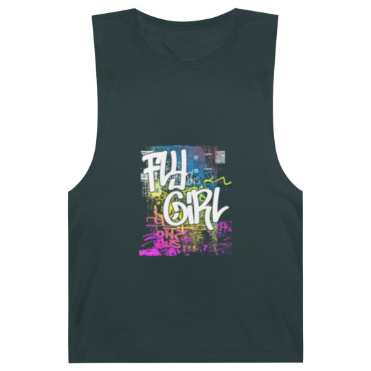 Discover Fly Girl 80s 90s Rap Old School Hip Hop Graffiti Barnard Tanks
