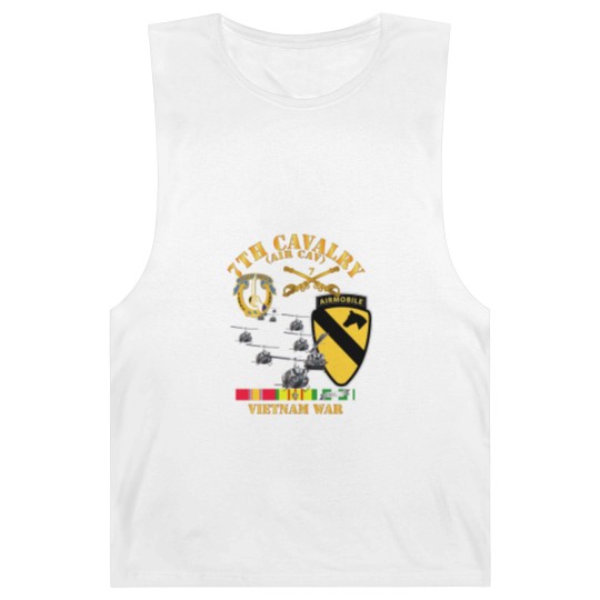 Discover 7th Cavalry (Air Cav) - 1st Cav Division w SVC - Air Assault - Barnard Tanks
