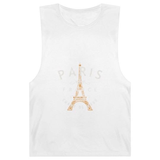 Discover Paris France Vintage Barnard Tanks