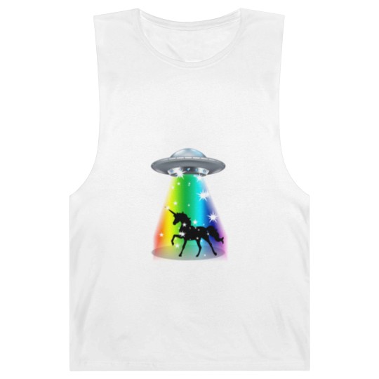 Discover Unicorn Rainbow UFO Alien Pony Space Travel Fable Barnard Tanks