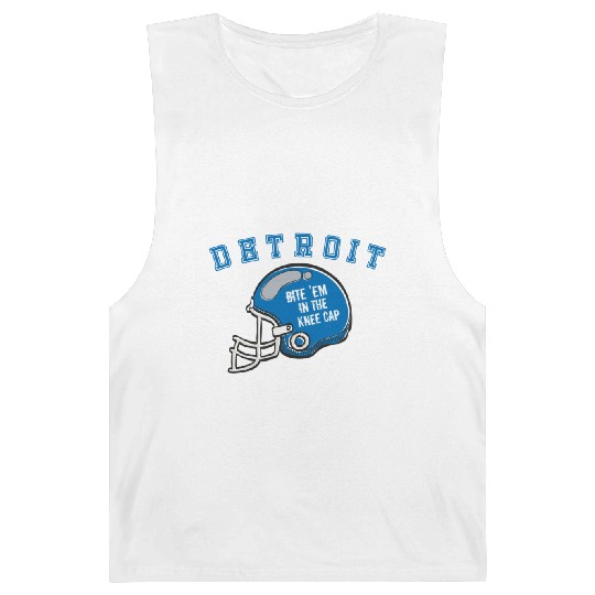 Discover Detroit Michigan Michigander Sunday Lion Kneecap Bite Fans Barnard Tanks