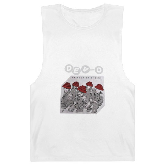 Discover Devo Band PREMIUM Barnard Tanks, Devo Freedom and Choice Barnard Tanks