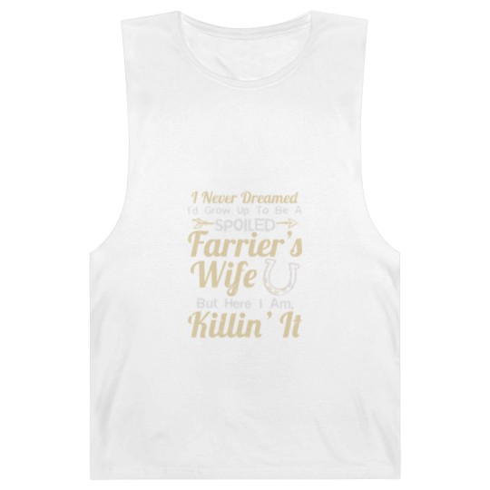 Discover Spoiled Farrier'S Wife Gift Barnard Tanks Barnard Tanks