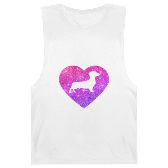 Discover Cute Dachshund Wiener Dog Heart Gift For Girls And Barnard Tanks
