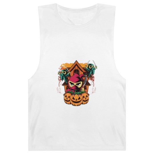 Discover Halloween Ninja Costume Pumpkin Cute Ninja Kids Barnard Tanks