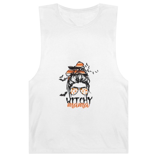 Discover Womens Halloween Candy Witchy Mama Barnard Tanks