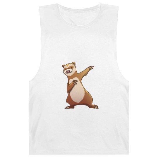 Discover Ferret Gift For Kids Men Women Dabbing Dance Hip-hop Barnard Tanks