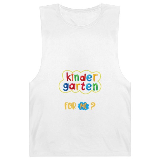 Discover Kids First Day Of Kindergarten Funny Back To School Barnard Tanks