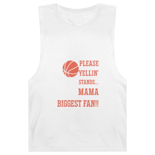 Discover Basketball Mama Player Hoop Junkie Mothers Day Mom Barnard Tanks