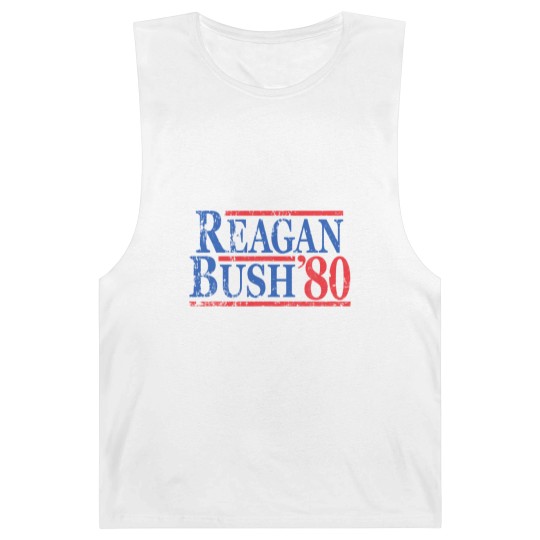 Discover Vintage Ronald Reagan George Bush 1980 Barnard Tanks
