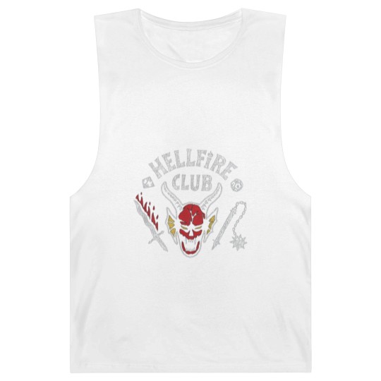 Discover Stranger Things Hellfire Club Baseball Barnard Tanks