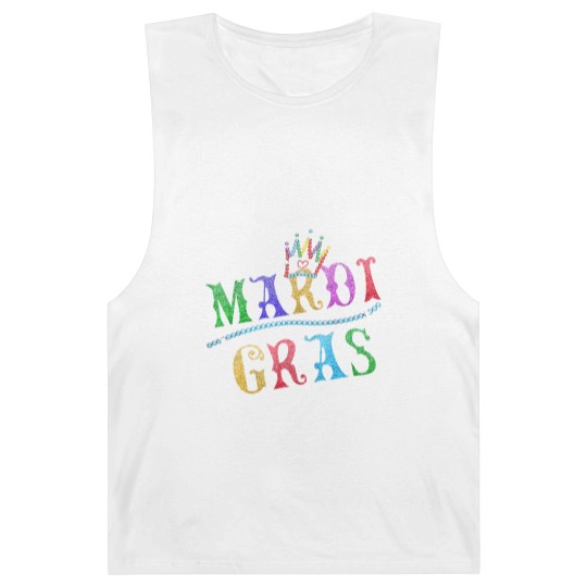 Discover Mardi Gras Crown Barnard Tanks - Funny Mardi Gras Costume Barnard Tanks