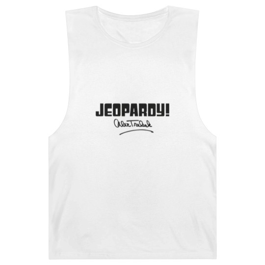 Discover Jeopardy Alex Trebek Signature - Black - Alex Trebek - Barnard Tanks