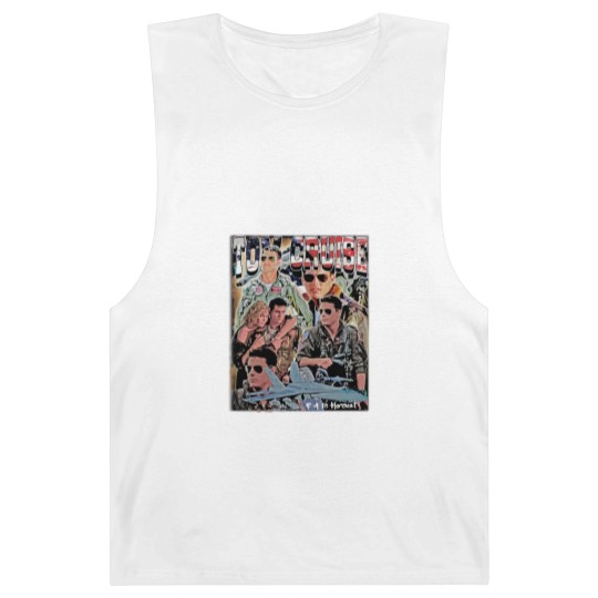 Discover Tom Cruise Barnard Tanks Action Movie Fans Graphic Barnard Tanks Homage Barnard Tanks American Actor Classic 90s Retro Vintage Gift