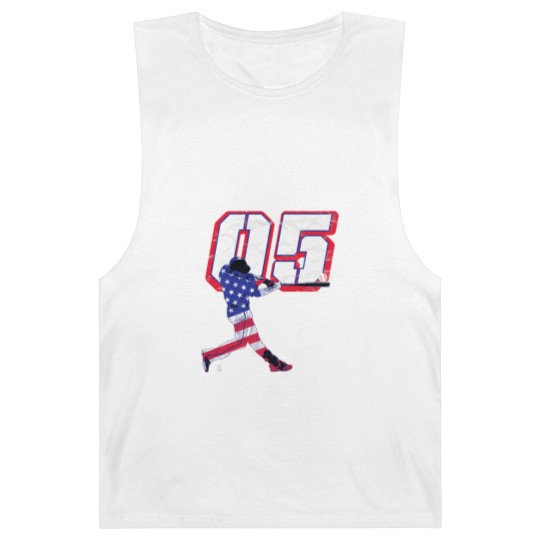 Discover Freddie Freeman Flag Silhouette Gameday Premium Barnard Tanks