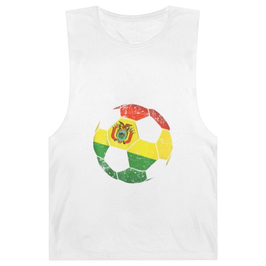 Discover Bolivia Soccer Ball Flag Barnard Tanks