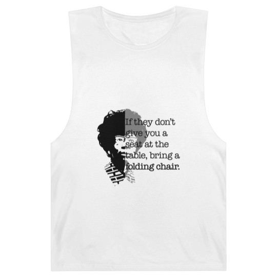 Discover Folding Chair Quote Shirley Chisholm Meme Icon Gift Barnard Tanks