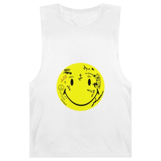 Discover Lil Wayne Tattoo Smiley Barnard Tanks