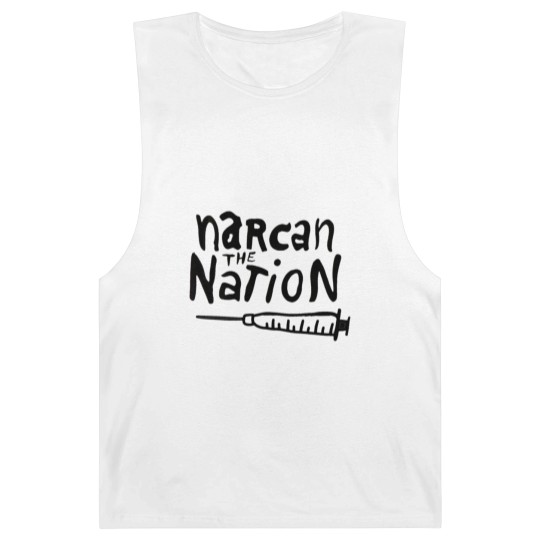 Discover Narcan the Nation (Black Letter) - Harm Reduction - Barnard Tanks