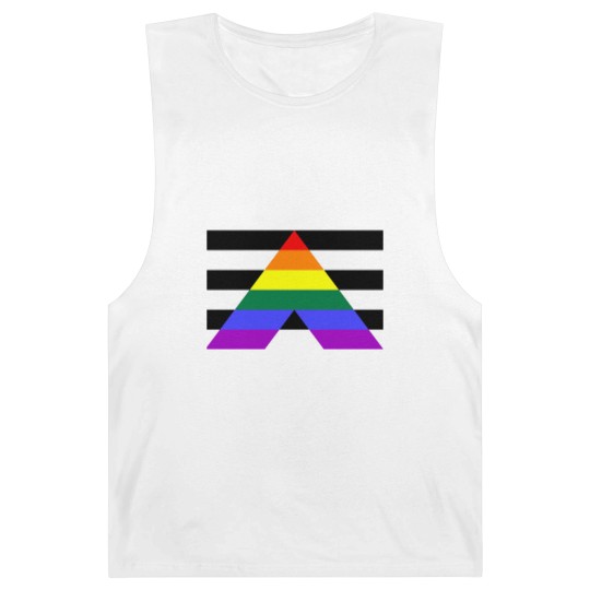 Discover Straight Ally Pride Flag  Essential Barnard Tanks