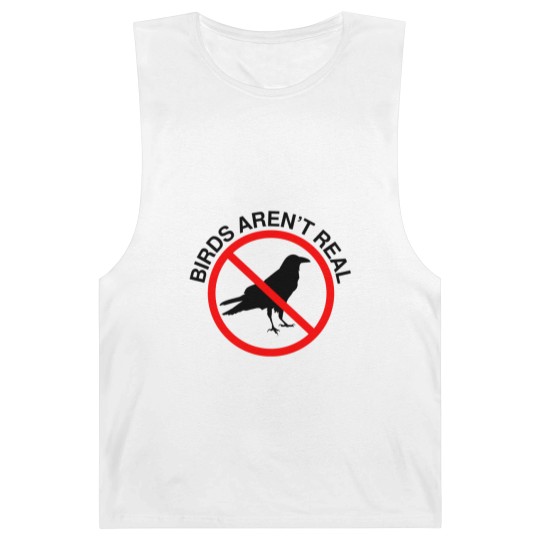 Discover Birds Aren't Real Prohibited Sign Premium Barnard Tanks