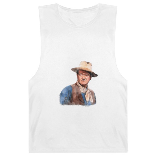 Discover John Wayne "The Duke" - Watercolor - John Wayne - Barnard Tanks
