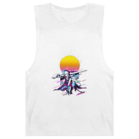 Discover Razor Genshin Impact 80s Retro Online Game Barnard Tanks