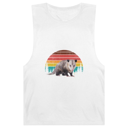 Discover Vintage Retro Possum Lovers Barnard Tanks