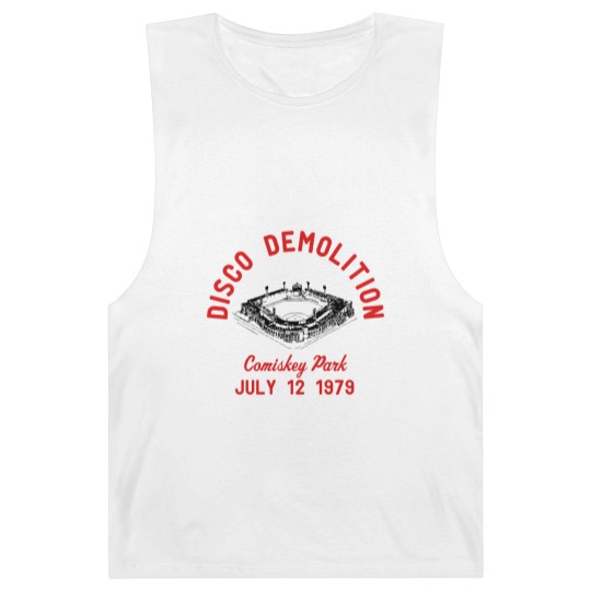 Discover Disco Demolition Vintage/Retro White Sox Barnard Tanks