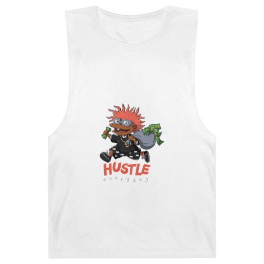 Discover Hustle Rugrats Unisex Barnard Tanks Match Jordan 12 Utility Grind