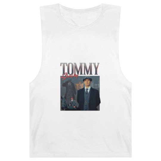 Discover Tommy Shelby Homage Barnard Tanks Barnard Tanks Top Peaky TV Show Gift Tom Thomas By Order Cillian Murphy