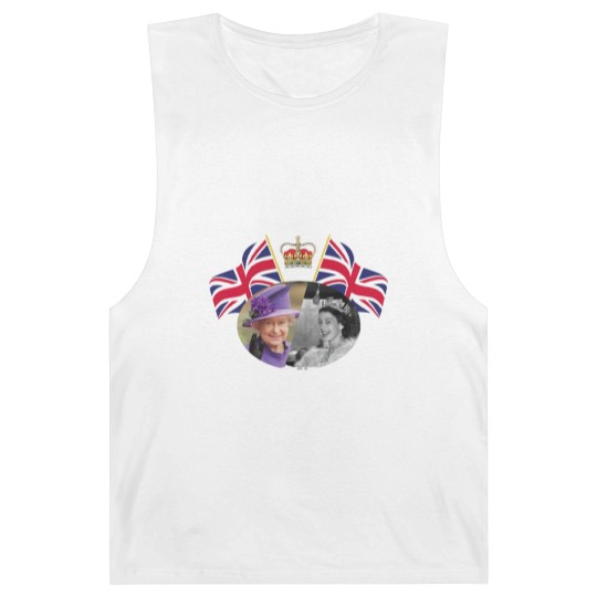 Discover Queen Elizabeth II Platinum Jubilee 2022 CELIBRATION  Emblem Barnard Tanks  Union Jack Barnard Tanks The Queen's Barnard Tanks