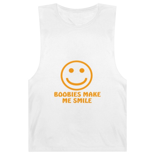 Discover Boobies Make Me Smile - Gifts For Him - Barnard Tanks