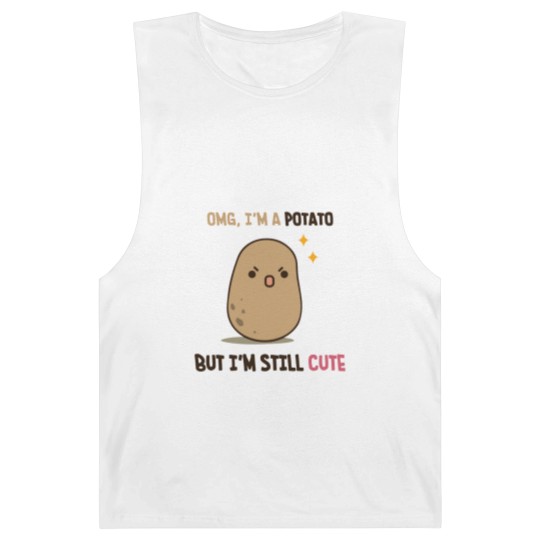Discover Cute potato is cute - Potato - Barnard Tanks