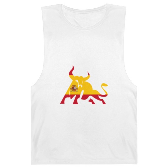 Discover Spain Spanish Flag Souvenir Toro España Bull Silhouette - Spanish Spain Flag Souvenir Bull S - Barnard Tanks
