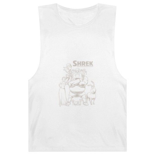 Discover Shrek Group Shot Faded Portrait Barnard Tanks