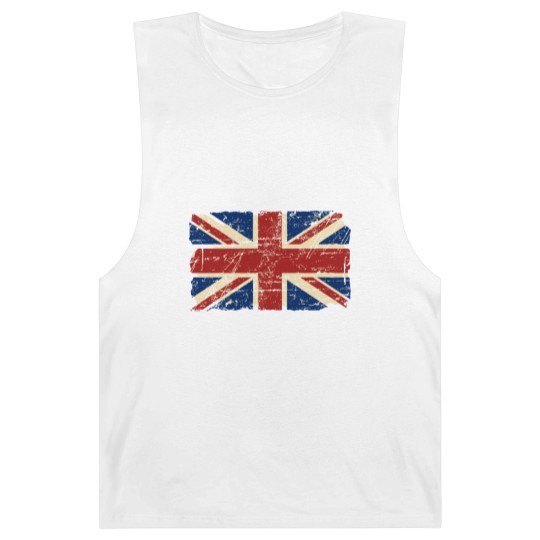 Discover Union Jack Flag - Vintage Look Barnard Tanks